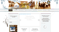 Desktop Screenshot of dunaszentbenedek.hu